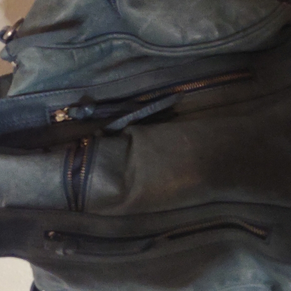 Johnny Was Bohemian Leather Hobo Purse - Picture 2 of 6